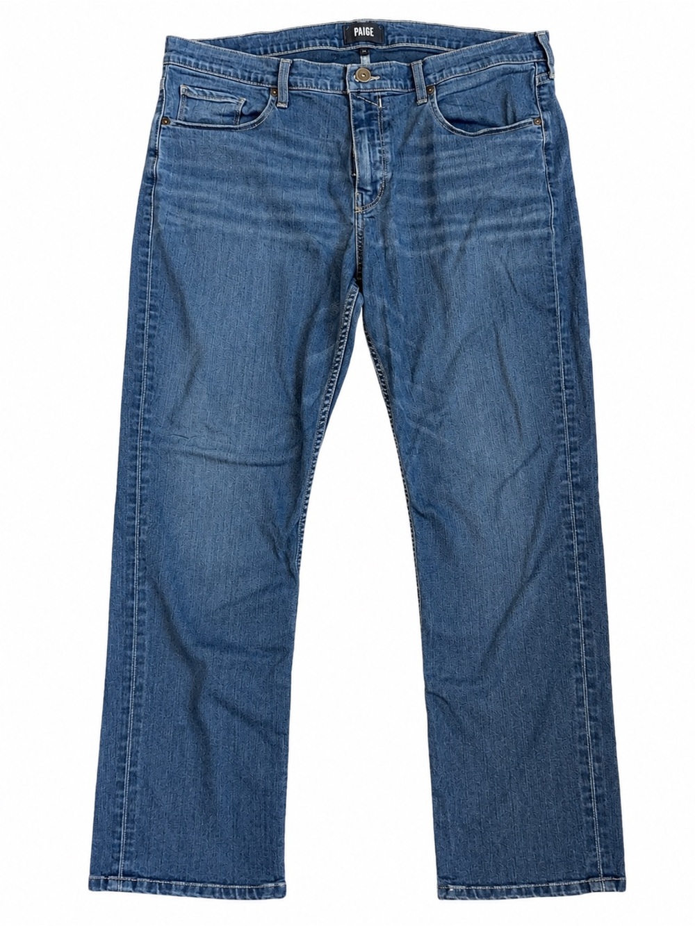 PAIGE Federal Men’s 38 Blue Slim Straight Stretch Jeans